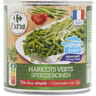 Carrefour extra haricots verts très fins coupés 225g