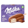Milka bâtonnets vanille, chocolat x4 260g