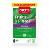 Ortis fruits&fibres regular pack économique comprimés x45