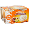 Carrefour classic liégeois vanille caramel 4x100g