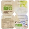 Carrefour bio yaourt brassé nature 4x125g