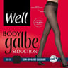 Collant Body galbe séduction semi opaque 30D WELL NOIR T4