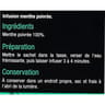 Carrefour sensation infusion menthe poivrée x20 - 36g