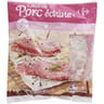 Carrefour côtes de porc échine 1kg