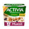 Activia bifidus céréales muesli 4x120g offre découverte