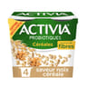 Activia bifidus céréales saveur noix 4x120g offre découverte