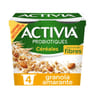 Activia bifidus céréales granola amarante 4x120g offre découverte