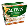 Activia bifidus céréales granola amarante 4x120g offre découverte