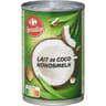 Carrefour sensation lait de coco 400ml