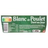Carrefour extra blanc de poulet doré au four 2 tranches 80g