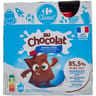 Carrefour classic' desserts lacté au chocolat 4x85g - 340g