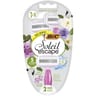 Bic rasoirs pour femme jetables soleil escape 5 lames ros & magnolia x2