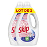 Skip lessive liquide sensitive peaux sensibles & bébé 2x37 lavages 3.33l