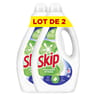 Skip lessive liquide fraicheur intense  2x37 lavages 3.33l