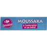 Carrefour sensation moussaka à l'aubergine et au boeuf 600g