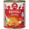 Carrefour classic' ravioli pur boeuf 800g