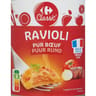 Carrefour classic' ravioli pur boeuf 800g