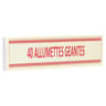 Allumettes géantes x40
