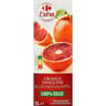 Carrefour extra 100% pur jus d'orange sanguine 1l
