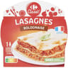 Carrefour classic' plat cuisiné lasagne bolognaise 300g