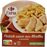 Carrefour extra plat cuisiné pintade morilles macaroni 300g