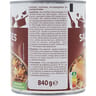 Carrefour classic' plat cuisiné saucisses lentilles 840g