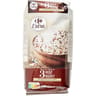 Carrefour extra riz long grain, rouge complet, sauvage 500g