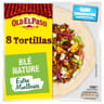 Old el paso tortillas std de blé 326g