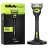 Gillette labs rasoir neon night edition