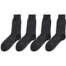 2 paires de mi chaussettes homme jersey fil d'Ecosse ANTHRACITE T44\46