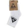 2 paires de socquettes tiges courtes Le Coq Sportif BLANC 7000 39\42