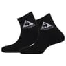 2 paires de socquettes tiges courtes Le Coq Sportif NOIR 8000 43\46