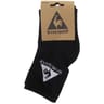 2 paires de socquettes tiges courtes Le Coq Sportif NOIR 8000 43\46