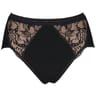Slip midi dentelle NOIR T52