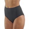 Lot de 2 culottes unies "sans coutures cotés" NOIR X2 T54\56