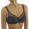 Soutien-gorge sans armatures ligne Generous Classique Dim 0H7 NOIR 100D