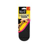Lot de 4 paires de mi bas élastivoile 3+1 offert Well NOIR TU
