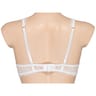 Soutien-gorge armature micro dentelle uni ligne Jorianne BLANC 90D