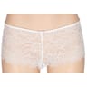 Shorty tout dentelle uni BLANC T46\48