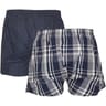 Lot de 2 caleçons fantaisie imprimé ceinture classique Influx IMP MARINE/IMP MADRAS T3