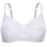 Soutien gorge sans armature dentellle ligne coton d'arum Sans Complexe 3-BLANC 100E