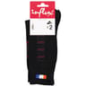 2 paires de mi chaussettes fantaisies homme NOIR 900A T39/42