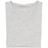 Tee-shirt col V manches courtes homme GRIS CHINE XL