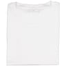 Tee shirt col ras du cou manches courtes grande taille BLANC XXXL