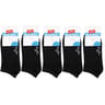 5 paires de socquettes ultra courtes NOIR X5 38\41