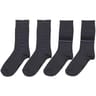 2 paires de mi chaussettes fantaisies homme GRIS T43/46