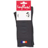 2 paires de mi chaussettes fantaisies homme GRIS T43/46
