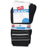 5 paires de mi chaussettes sport NOIR 36\40