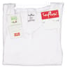 Lot de 2 débardeurs blanc homme BLANC/BLANC T5