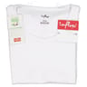Lot de 2 tee-shirts manches courtes col rond homme BLANC/BLANC T4